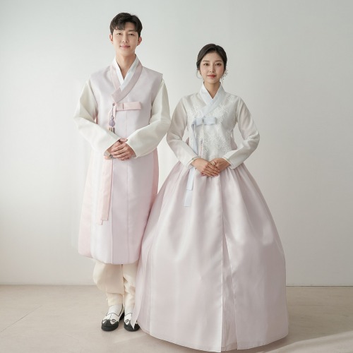 민한복 사월 결혼식 신랑 신부 웨딩 커플 촬영 돌잔치 피로연 고급 전통 맞춤 한복