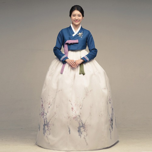 민한복 비나리 고급 혼주 여성 결혼식 하객 성인 여자 단아한 전통 맞춤 한복