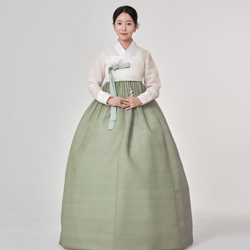 민한복 505번 고급 혼주 여성 결혼식 하객 성인 여자 단아한 전통 맞춤 한복