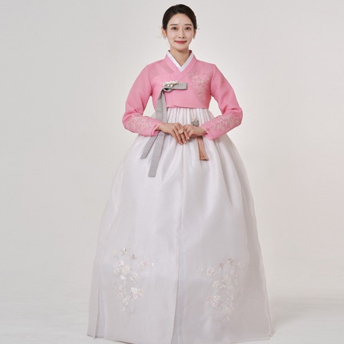 민한복 536번 고급 혼주 여성 결혼식 하객 성인 여자 단아한 전통 맞춤 한복