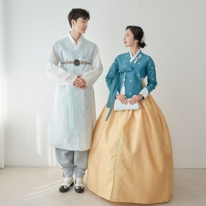 민한복 당의형 동이 결혼식 신랑 신부 웨딩 커플 촬영 돌잔치 피로연 고급 전통 맞춤 한복