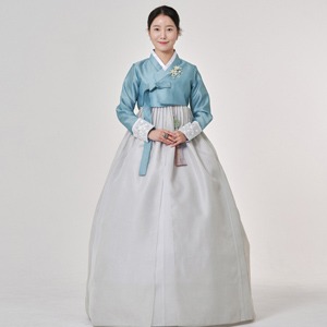 민한복 510번 고급 혼주 여성 결혼식 하객 성인 여자 단아한 전통 맞춤 한복