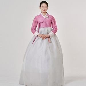 민한복 540번 고급 혼주 여성 결혼식 하객 성인 여자 단아한 전통 맞춤 한복