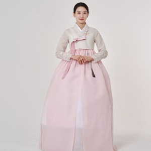 민한복 534번 고급 혼주 여성 결혼식 하객 성인 여자 단아한 전통 맞춤 한복