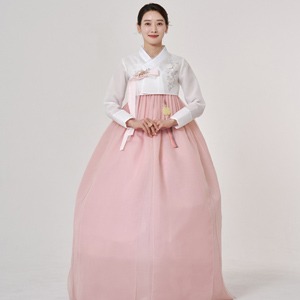 민한복 539번 고급 혼주 여성 결혼식 하객 성인 여자 단아한 전통 맞춤 한복