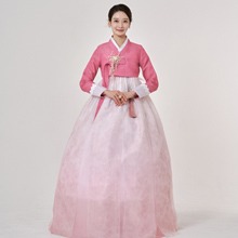 민한복 537번 고급 혼주 여성 결혼식 하객 성인 여자 단아한 전통 맞춤 한복